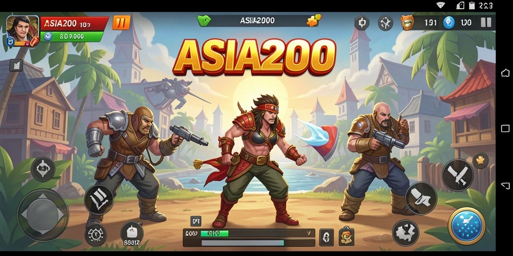 Screenshot gameplay ASIA200 menampilkan pengalaman simulasi yang menyenangkan.