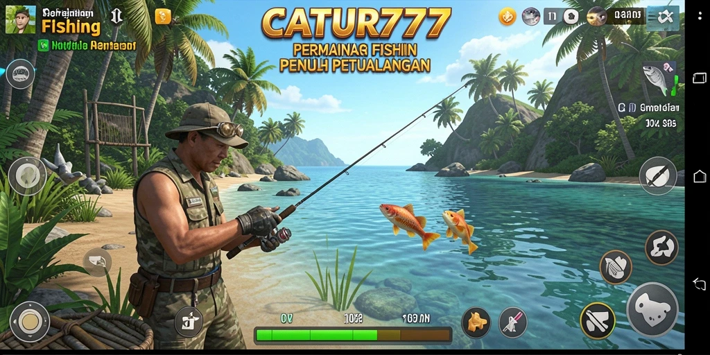 Tangkapan ikan beragam dan grafis menakjubkan di CATUR777.