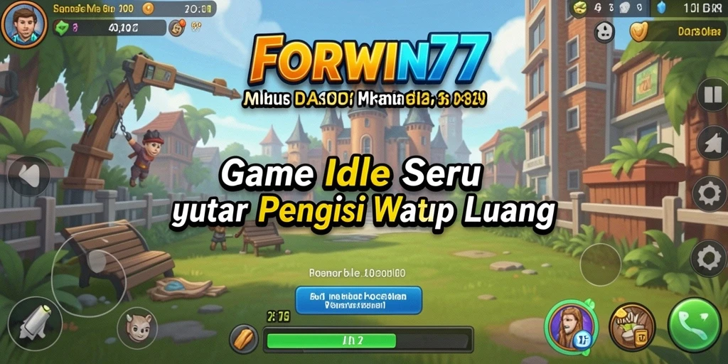 Tampilan gameplay FORWIN77 yang membuat ketagihan.