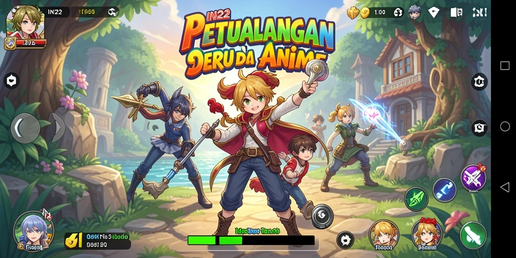 Tampilan menarik dari gameplay IN22 yang penuh aksi dan petualangan.