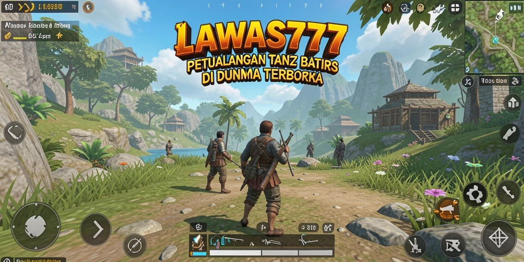 Tampilan gameplay epik di dunia terbuka LAWAS777.