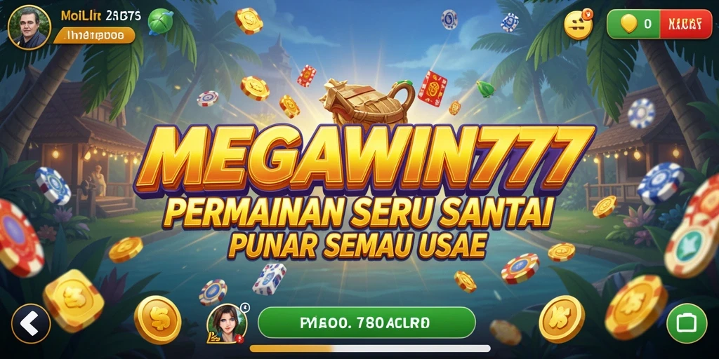 Tangkapan layar gameplay MEGAWIN777 yang seru dan penuh warna.