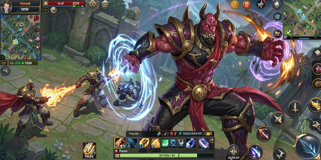 Tangkapan layar PAKARJP menampilkan aksi seru dalam gameplay MMORPG.