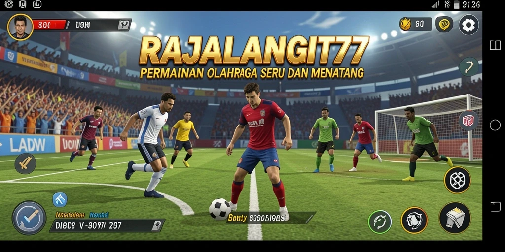 Gameplay seru dan penuh aksi dalam RAJALANGIT77.
