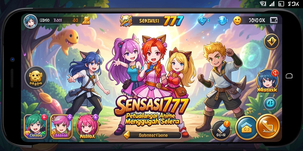 Gameplay menarik di SENSASI777 dengan karakter anime yang memukau.
