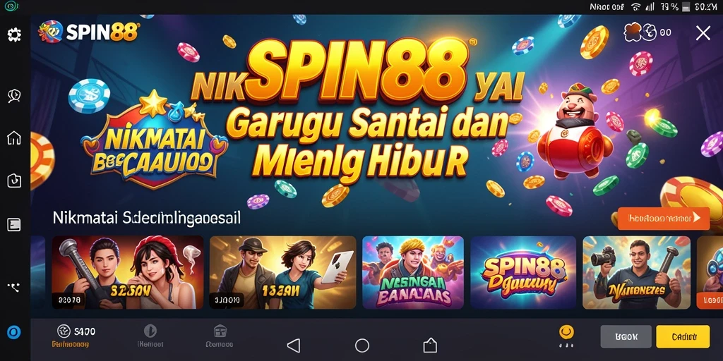 Tampilan menarik dari gameplay SPIN88 yang penuh keseruan.